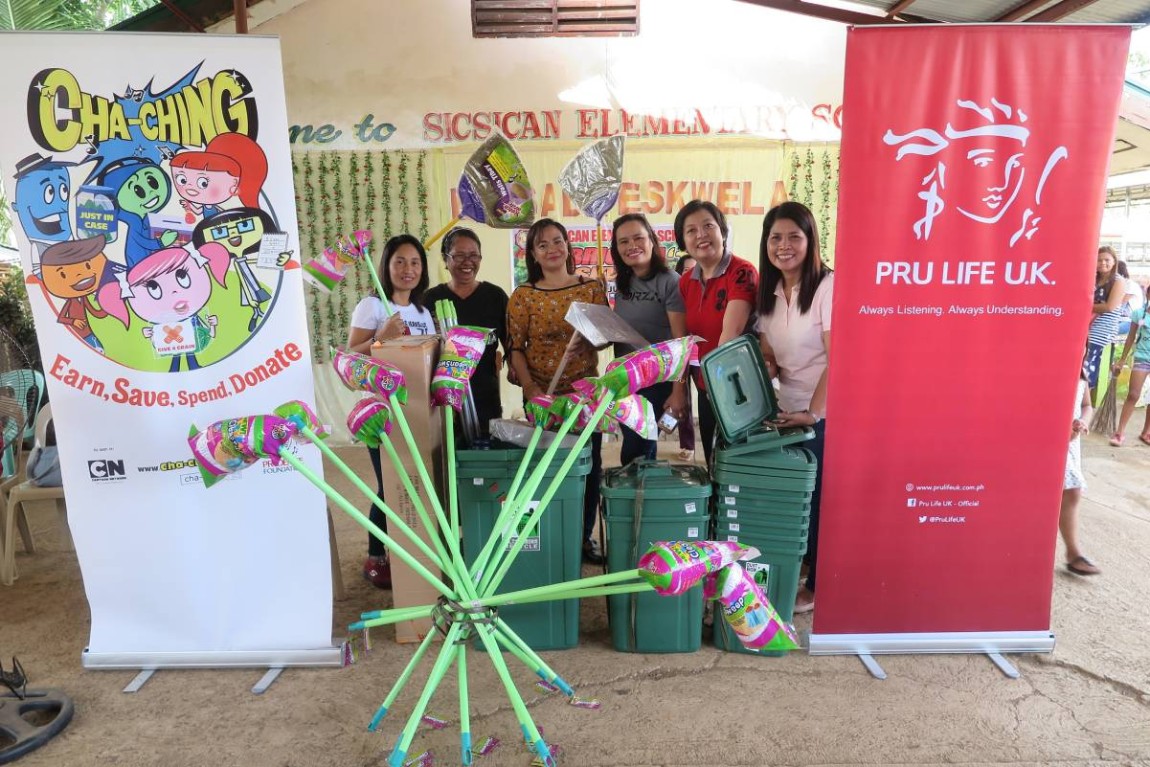 Pru Life UK and Deped Brigada Eskwela group photo 