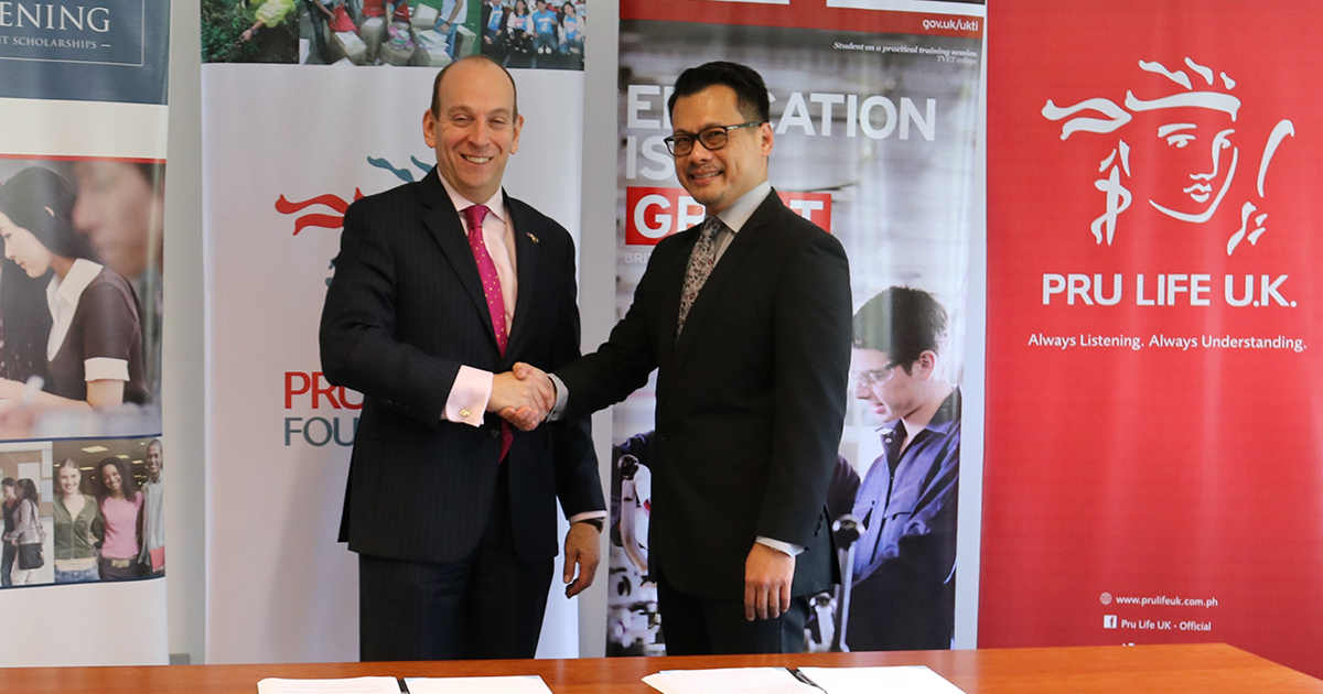 Pru Life UK, British government renew partnership in support of Chevening Scholarship Program with 4th scholar