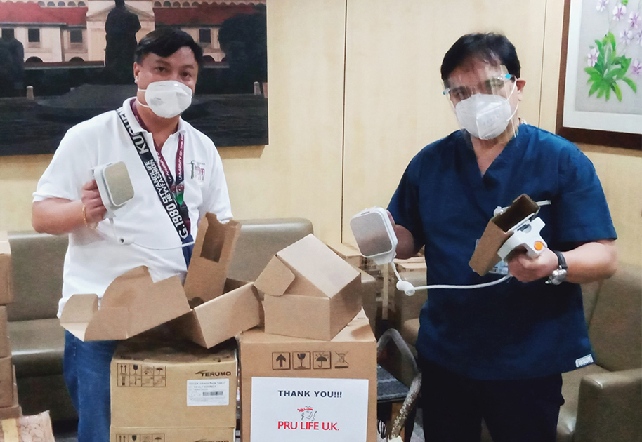 Pru Life UK Sends 5M COVID-19 Relief Fund to PGH
