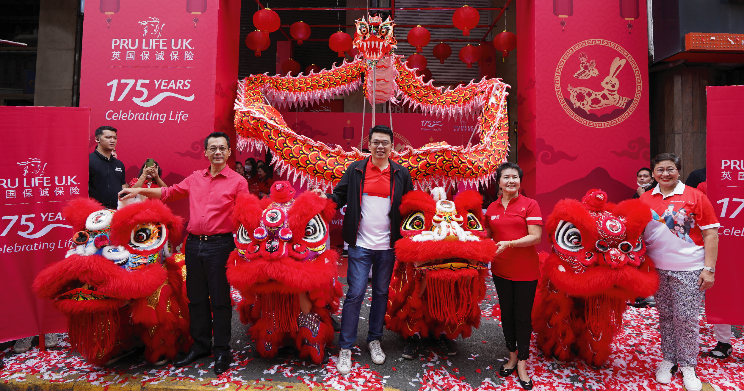 Pru Life UK Joins Year of the Rabbit Festivities