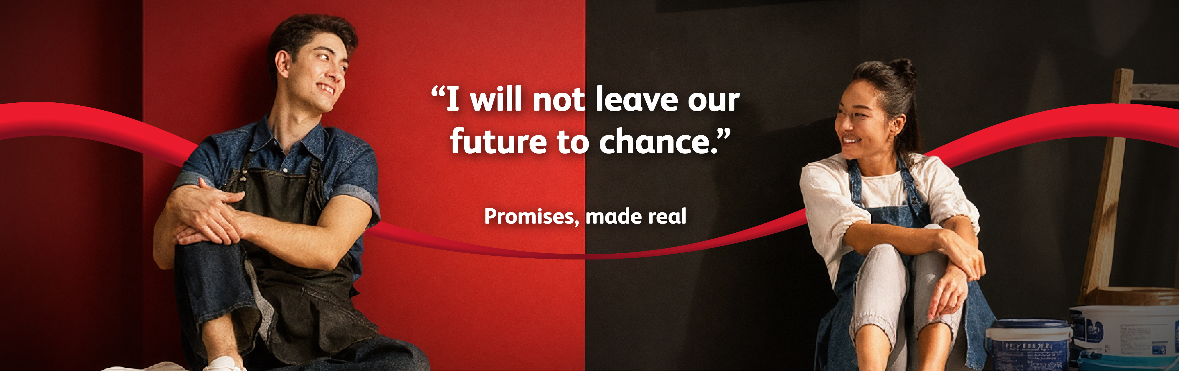 I will not leave our future to chance
