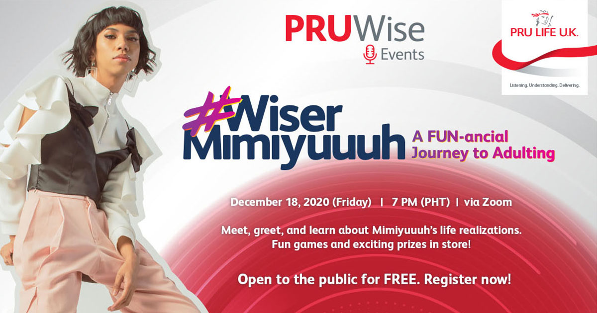 PRUWise event featuring mimiyuuuh