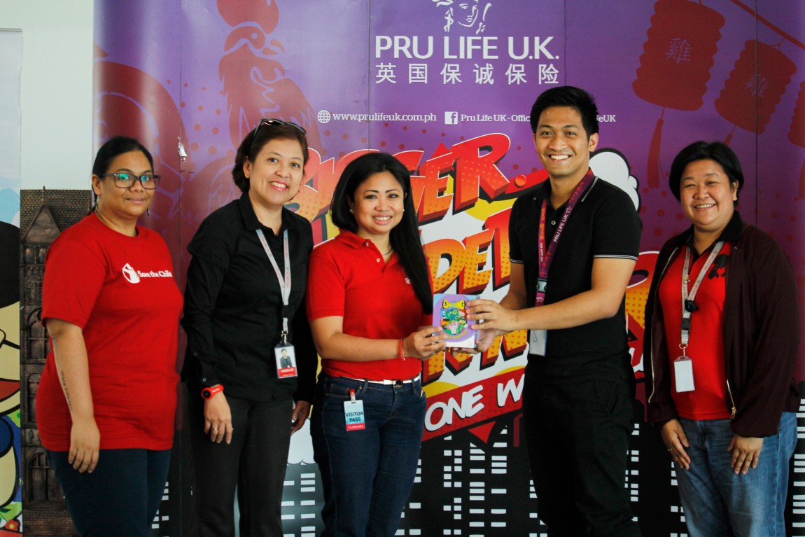 Turning over its donations to Save the Children
