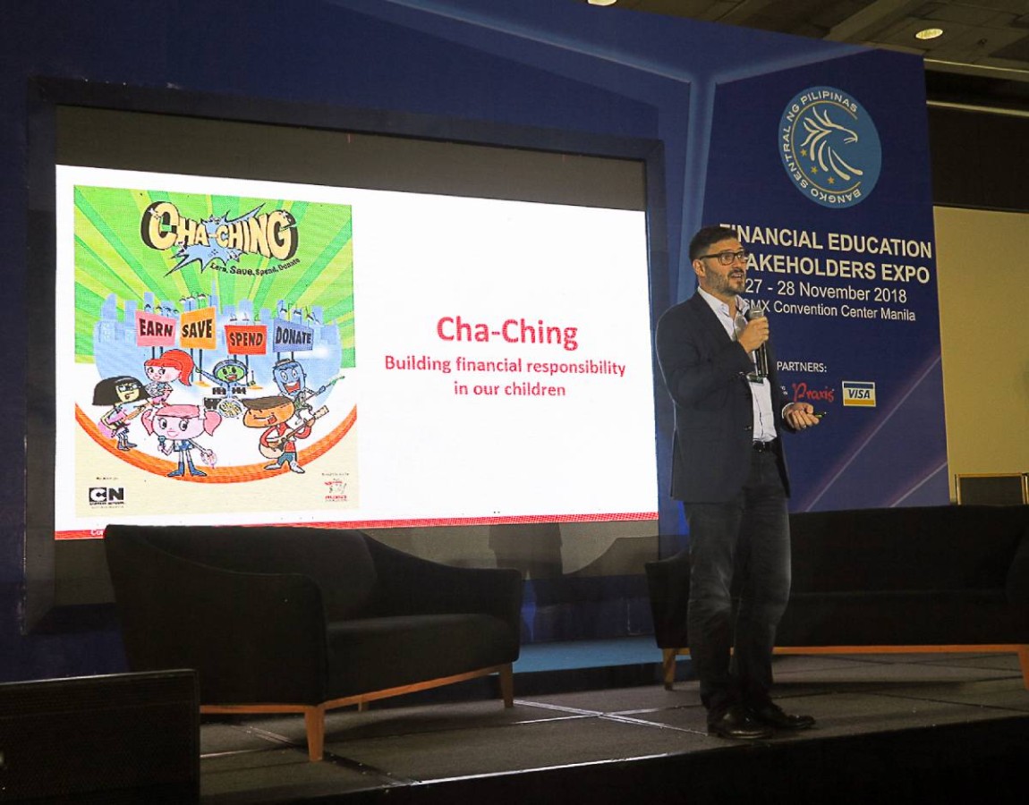 Marc Fancy speaking at BSP Education Expo