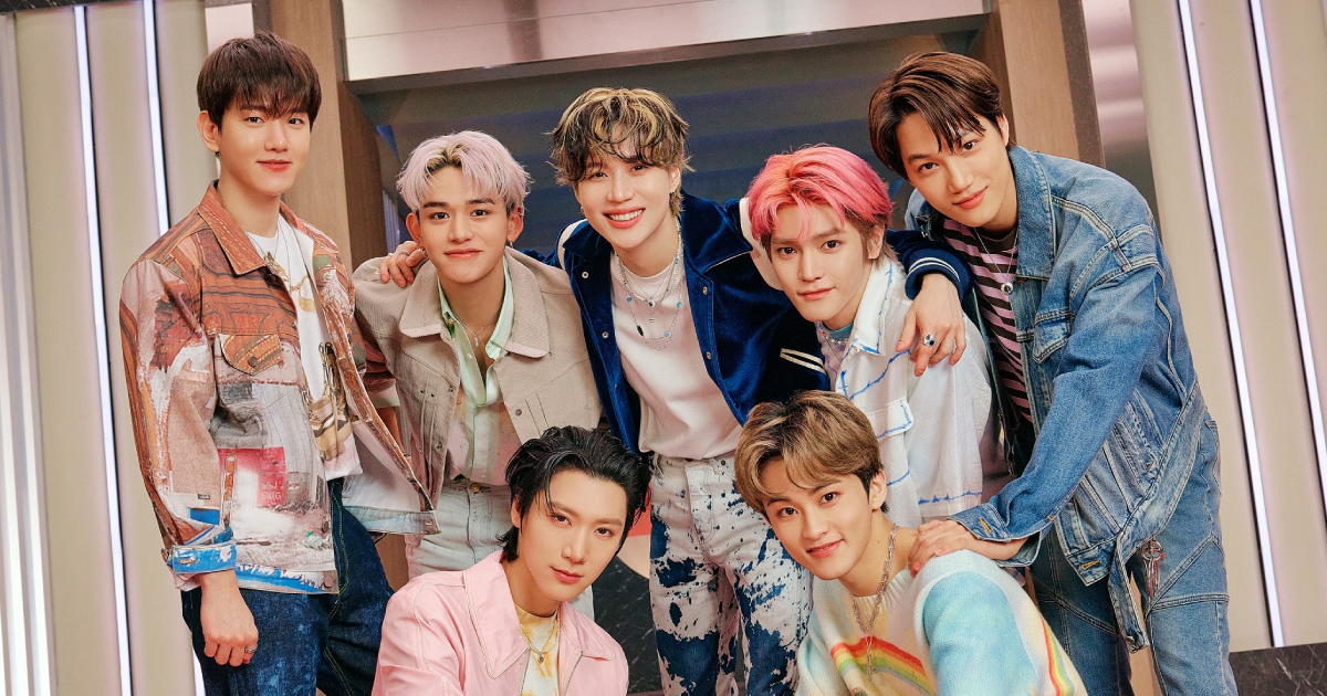 South Korean supergroup Super M group photo 
