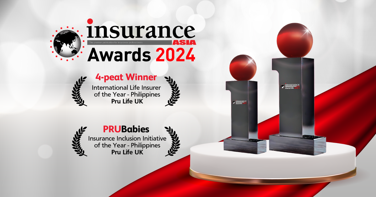 Pru Life UK named International Life Insurer of the Year - Philippines for four consecutive years 1