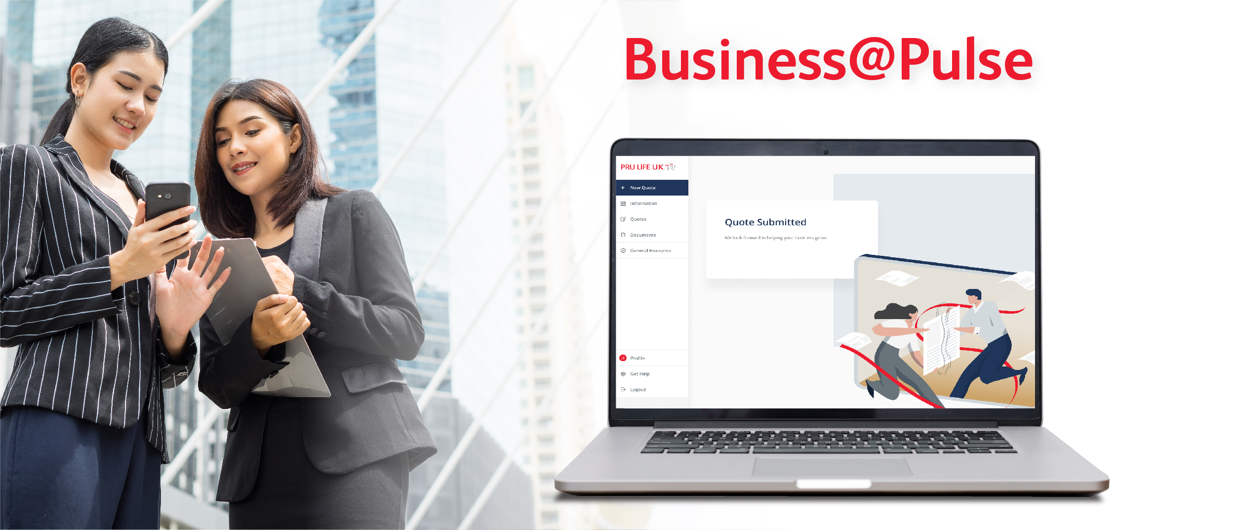 Business at pulse image