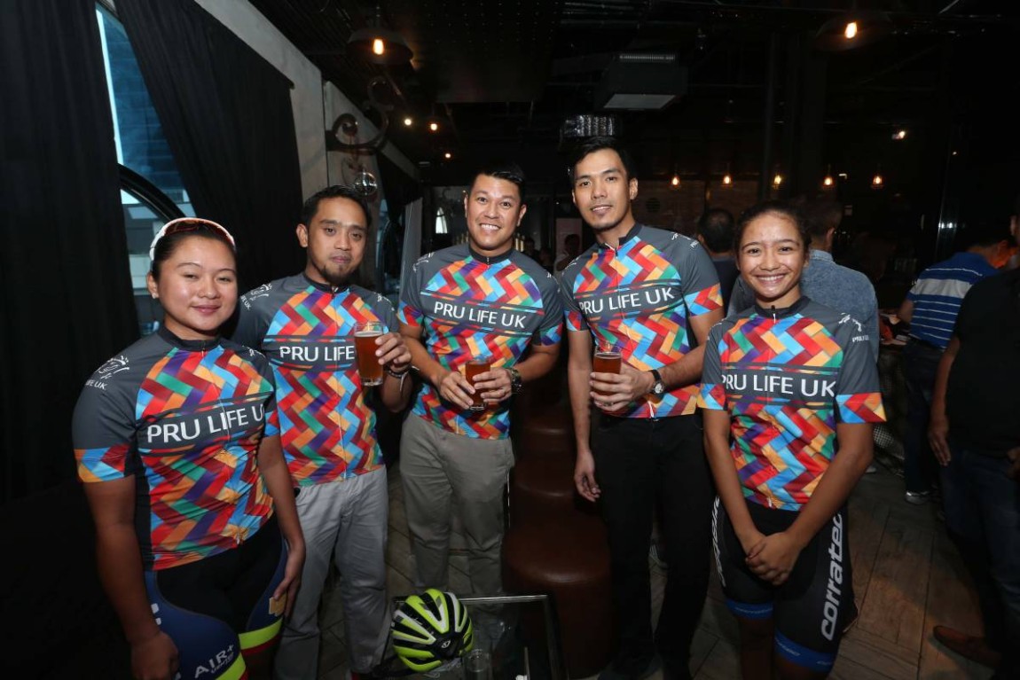 Team at the send off conference in Taguig