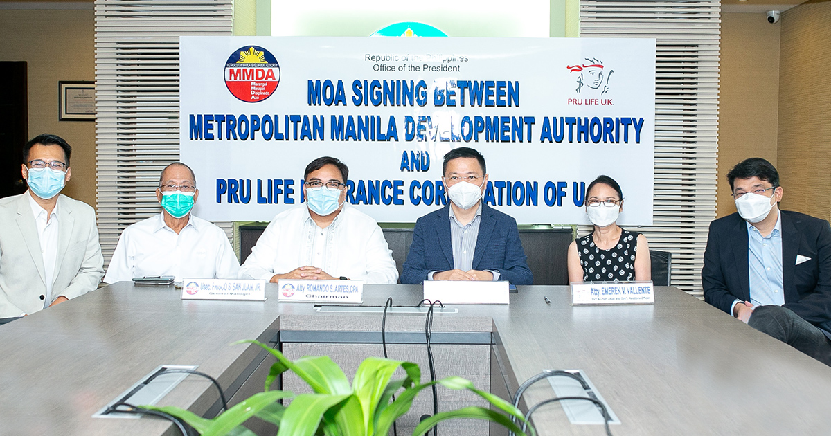 Pru Life UK leaders with Atty. Romando S. Artes