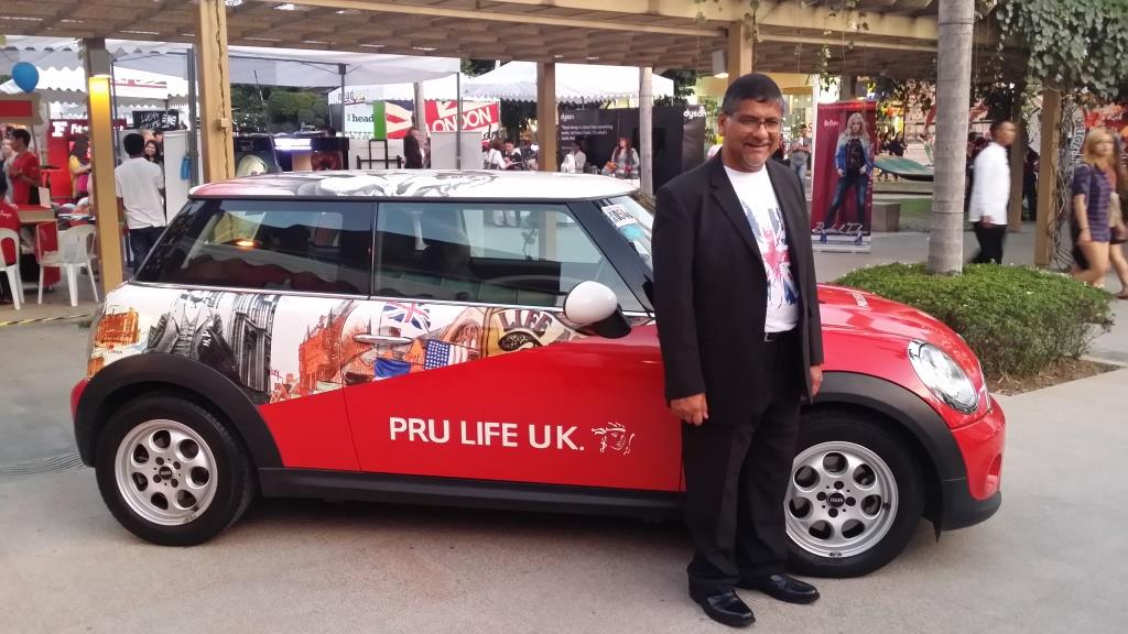 British Ambassador near Pru Life UK booth 