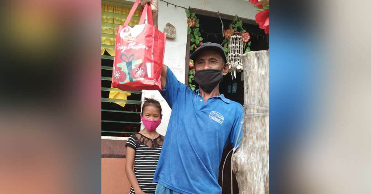 Bantayan with Pru Life UK gift pack