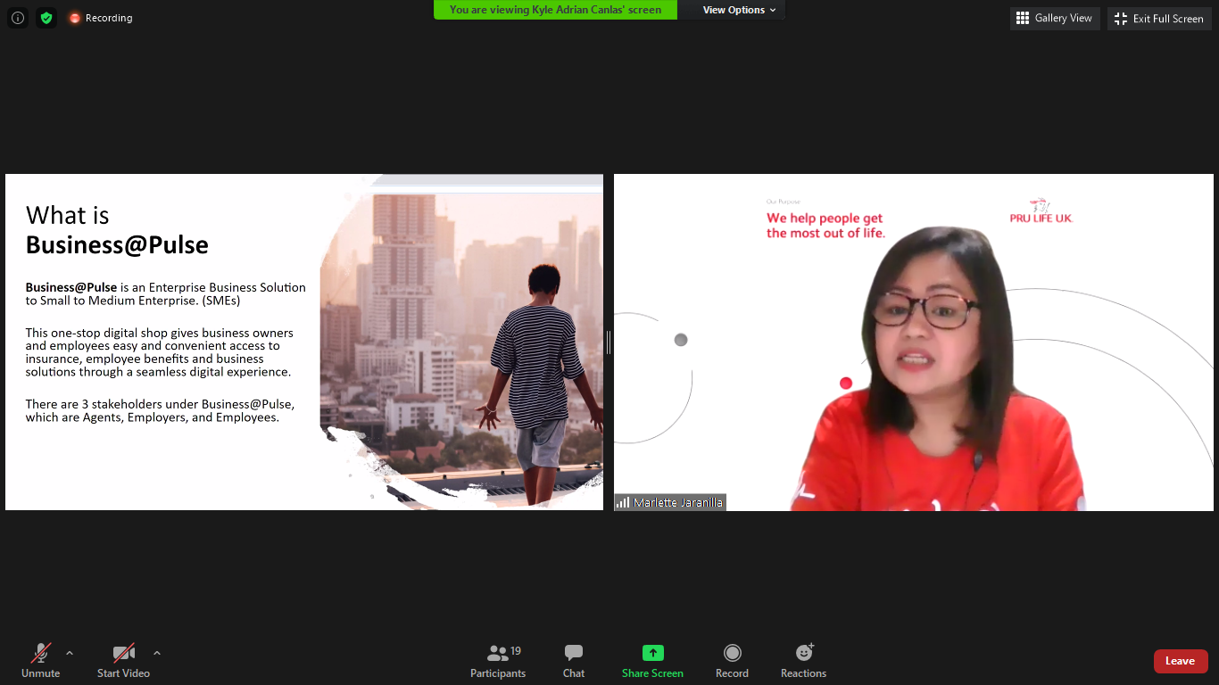 Marlette Jaranilla at the event