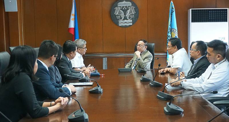 Commissioner Dennis Funa and PLUK Antonio De Rosas