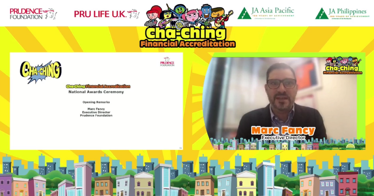 Marc Fancy at the CCFA awards