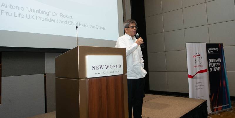 CEO Antonio de Rosas at mHealth launch