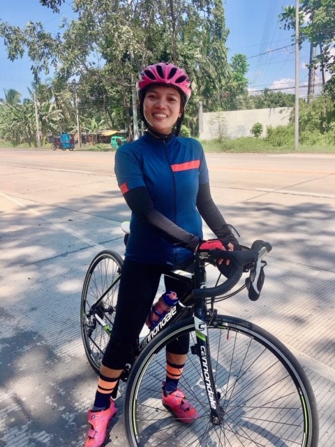 Ridelondon participant Nelsi Rabe