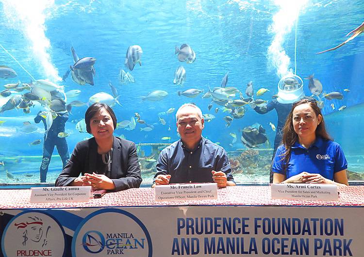Prudence Foundation & Ocean Park signing ceremony