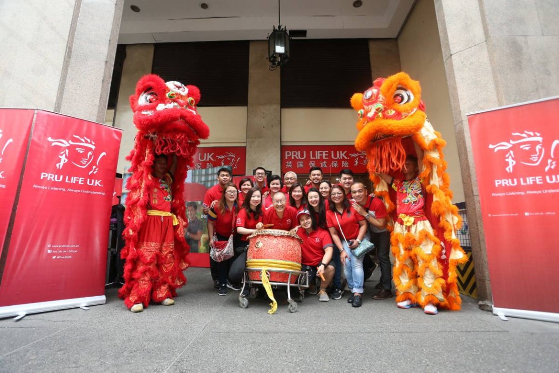 Employees at the China Jade branch