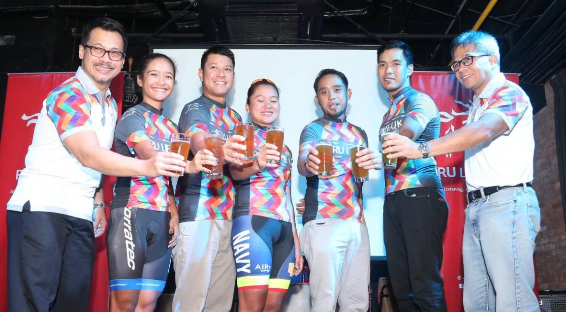 Sending off the celebration with a toast