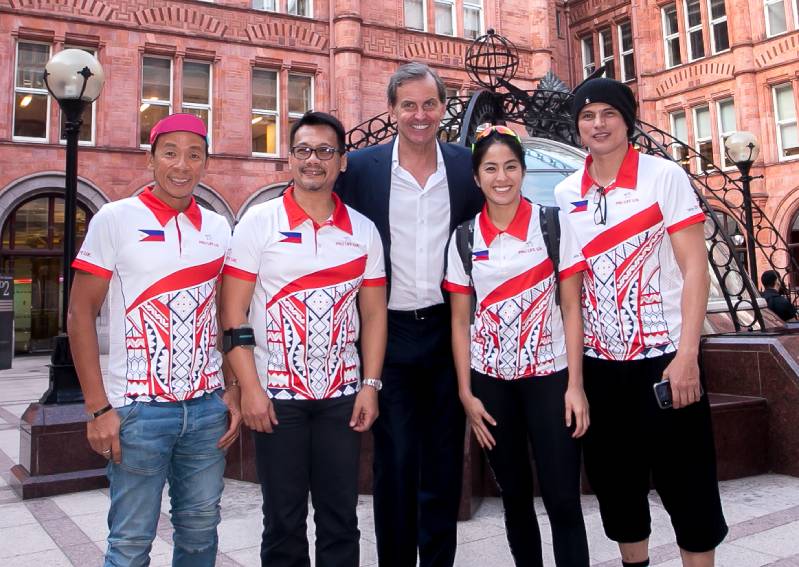 Prudential Group CEO Mike Wells posing for a photo