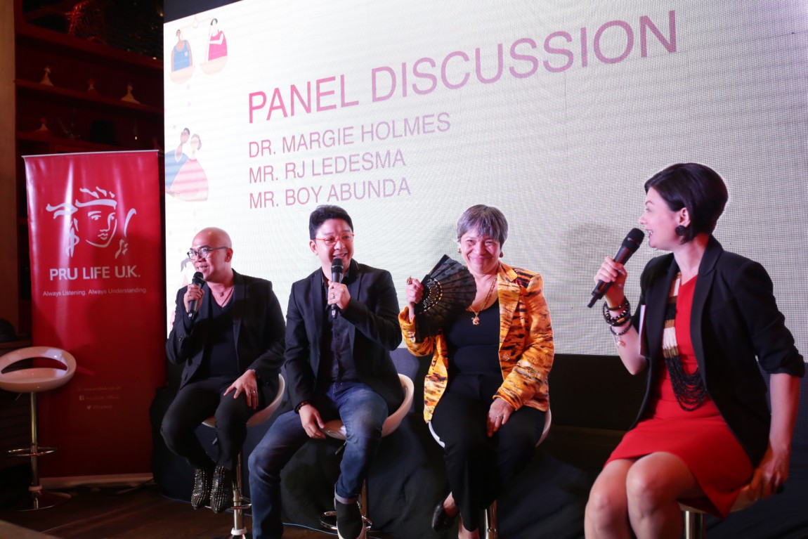 Index panelists and moderator on stage