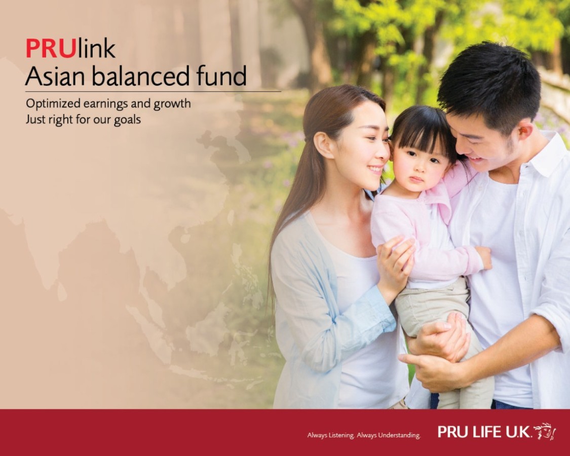 PRULink Asian Balanced Fund launch poster