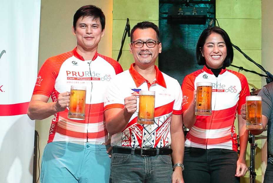 PRURide Organizers with Mr. Allan Tumbaga