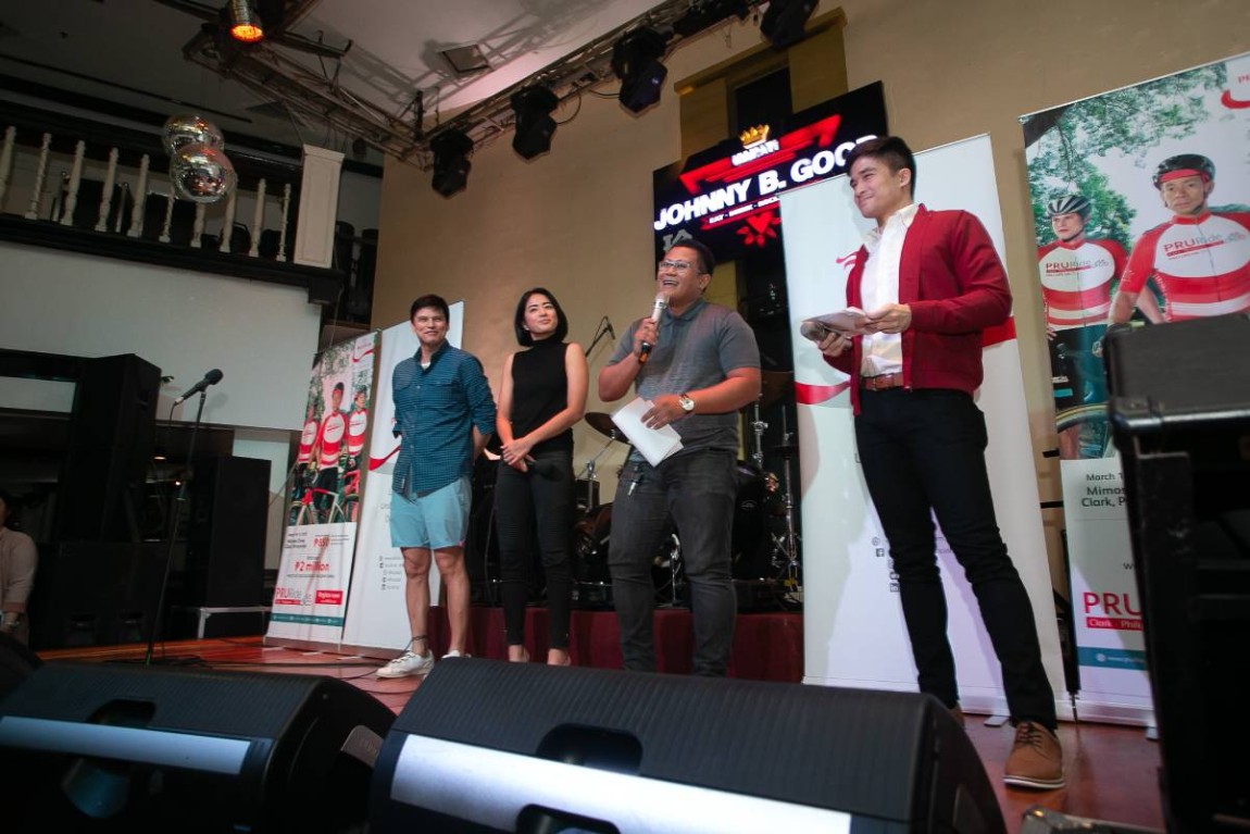 PRURide Ambassadors with Race Director Ian Alacar