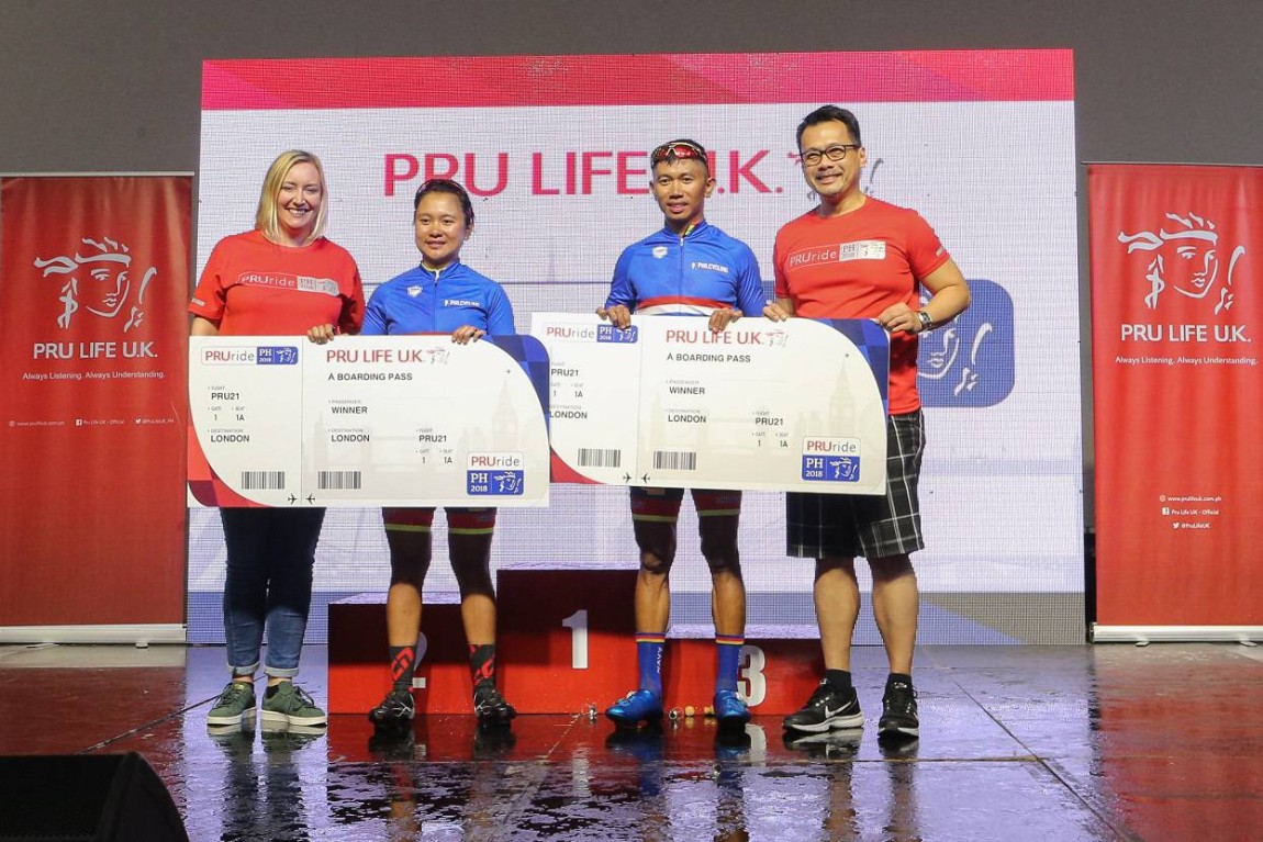 Elite winners of PRUride PH 2018