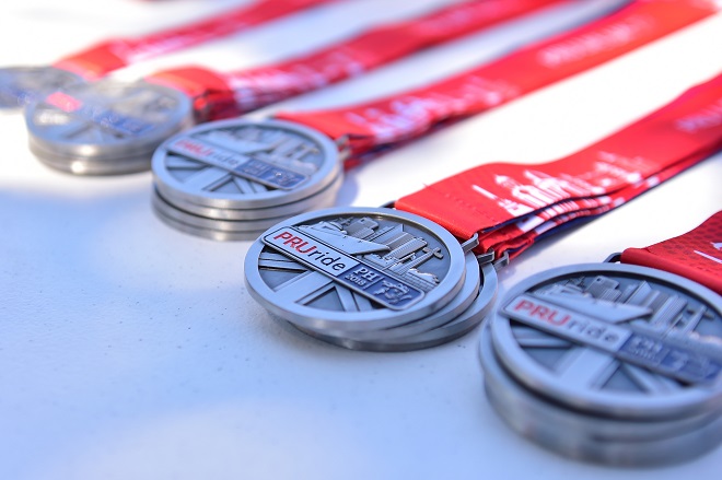 PRURide limited edition medals