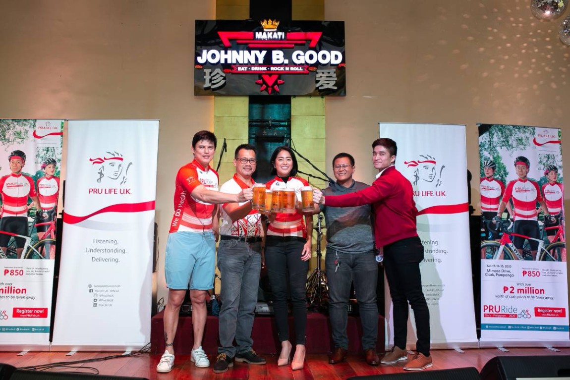 Toast to launch of PRURide PH 2020