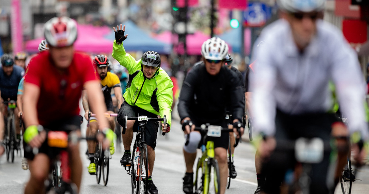 Ridelondon participants