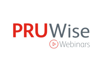 PRUWise Webinars logo