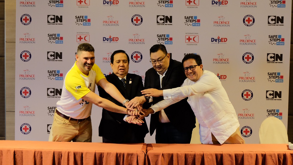 SAFE STEPS Kids press conference